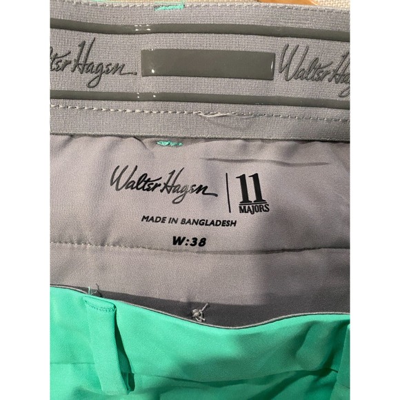 Walter Hagen - Green Golf shorts men's size 38, Perfect 11 major shorts - Picture 2 of 5